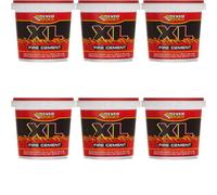 Everbuild Xl Fire Cement, Buff, 1 Kg (Pack Of 6)