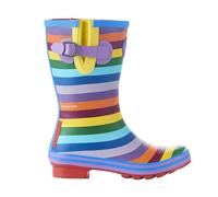 Evercreatures Rainbow Short Ladies Wellies Multi (6 UK)
