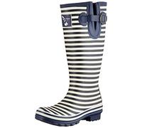 Evercreatures Womens Bristol Wellington Boots 10BRS06 Blue 6 UK, 39 EU Regular