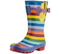Evercreatures Rainbow Short Ladies Wellies Multi (7 UK)