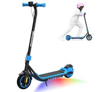 EVERCROSS Children Electric Scooter, 7" Lightweight E Scooter for Kids Ages 6-12, Up to 16 KM/H & 15KM Range, 3 Speed Modes (8, 12, 16 km/h) Electric Scooter with Color Lights