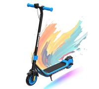 EVERCROSS E6 Electric Scooter for Kids, 7" Lightweight E-Scooter for Ages 6-12, Electric Scooter with A Range of Up to 20 km and 7-Color Lights, 3 Speed Modes (8, 12, 16 km/h)