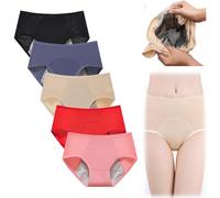 Everdries Leakproof Panties for Over 60 Incontinence Underwear for Women Everdries Leakproof Underwear Incontinence (5pcs A,X-Large)