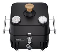 Everdure CUBE 360 Portable Charcoal Grill with Roasting Hood