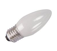Eveready 10 x 25 WATT ES/E27 Edison Screw Cap Candle Bulbs in Opal (White) Finish 240 Volt