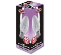 10 X Eveready 40W Sbc B15 Clear Candle Light Bulbs