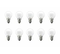 Eveready 10 x Eveready 40W SES Opal Golf Light Bulbs
