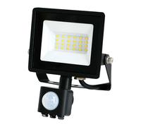 Eveready S13948 10W IP44 LED PIR Floodlight Cool White 4000K