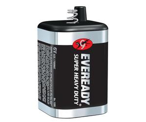 Eveready 1209 Non-Rechargeable Battery - Batteries (Zinc-Carbon, Prismatic, 6 V, Black)
