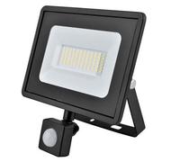 Eveready 30W Led Black Floodlight With Pir - 4000K - Cool White