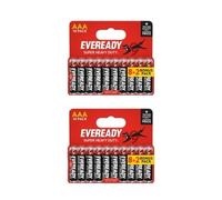 Eveready AAA Batteries | Long Lasting Power for Remote Controls, Toys, Clocks, Torches & Household Devices | Pack of 20