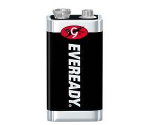 EVEREADY BATTERY 1222 9V Heavy-Duty Battery (12 Pack)