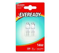Eveready Eco Halogen Capsule Light Bulb, Glass, Clear