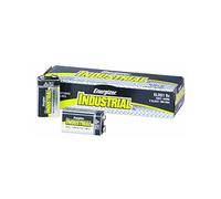 Eveready Energizer Batteries EVEEN22 Industrial Alkaline Batteries- 9 Volt- 12 Pack