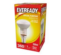 Eveready ERR3930SES Reflector Bulb, Glass, Silver, E14, 30 W, 1 Piece