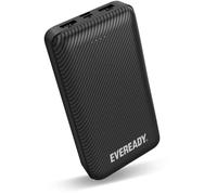 EVEREADY External Battery 20000 mAh + USB-A/Micro-USB Cable - External Battery for Phones and Tablets - Black