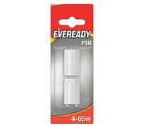 Eveready Fluorescent Tube Light Starter 4-65W Twin Pack, Cool White, 350 Lumens, 65W, 1 Count