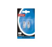 Eveready G4 Capsule 20W B2 Halogen Light Bulb (Pack Of 2)