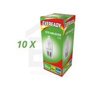 Eveready G9 Halogen ECO Capsule Dimmable Bulb 33W(40W) 240v