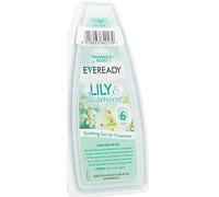 Eveready Gel Air Freshener with Lily & Jasmine Scent - Room and Bathroom Odour Eliminator - 5x 150g, Lasts 6 Weeks