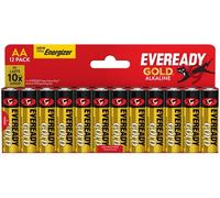 Eveready Gold AA Alkaline Batteries - Pack of 12