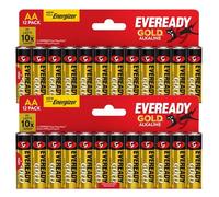 Eveready Gold Alkaline AA Batteries - 24 Pack | Long Lasting Power for Remotes, Toys, Torches, Clocks & Everyday Household Devices