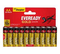 Eveready Gold by Energizer AA Alkaline Batteries - 20 Pack