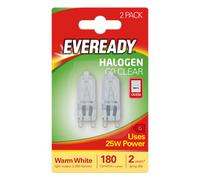 Eveready Halogen G9 Capsule 180Lm 25W 2800K (Warm White) Light Bulb - Pack Of 2