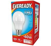 Eveready LED Bulb GLS ES 60w DL Pk of 5