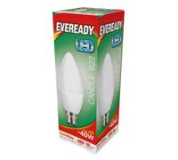 Eveready Led Candle Bulb - B22 - 5.2W - 40W Equivalent - Cool White 4000K - 480 Lumens Energy Saving Light Bulb - Led Light Bulb