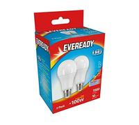 Eveready LED GLS 1560 Lumen E27 Daylight Pack of 2