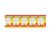 Eveready LED R50 Reflector Bulb E14 (SES/Small Edison Screw) Warm White (3000k) 4.9 Watt / 40 Watt Equivalent. Pack of 5 Bulbs