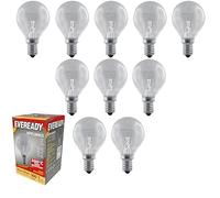 Eveready Oven Bulb E14 (SES/Small Edison Screw) 300°C Heat Resistant 300 lumens 40w Warm White (2800k) Pack of 10 bulbs