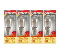 Eveready Pygmy E14 Fridge 100Lm 15W 2800K (Warm White) - Pack Of 4