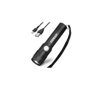 Eveready Rechargeable Torch, Super Bright Flashlight, Light Weight, Water and Impact Resistant, Ideal for Camping, Micro USB Charging Cable