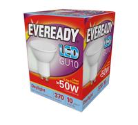 Eveready S13601 LED Bulb 50w GU10 320lm 4.7W Daylight (Pack of 5)