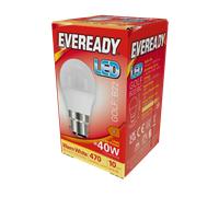 Eveready LED Golf 6w 470lm Warm White 3000k B22
