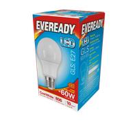 Eveready S14315 E27 ES GLS LED Bulb Opal 8.8W 806lm Cool White 4000K (5 Pack)