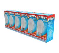 Eveready S29504 E27 ES GLS LED Bulb Opal 13.8W 1521lm Daylight 6500K (5+1 Pack)
