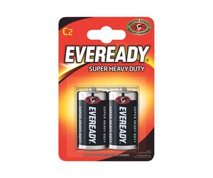 Eveready Super HD Size C Battery PK2