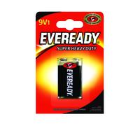 Eveready Super Heavy Duty 9V Battery 6F22BIUP