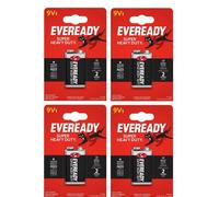 Eveready Super Heavy Duty 9V Zinc Battery, Pack Of 4