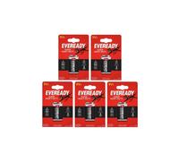 Eveready Super Heavy Duty 9V Zinc Battery, Pack Of 5