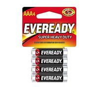 Eveready Super Heavy Duty Batteries, AAA, 4-Count