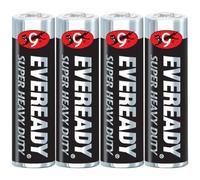 Eveready Super Heavy Duty Batteries, AA, 4-Count Value not found