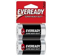 Eveready Super Heavy Duty D 1.5V Batteries - PACK 2 1 Pack