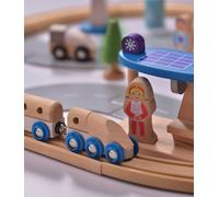 Everearth 50 Piece Eco City Train Set 3+
