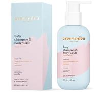 Evereden Baby Shampoo & Body Wash 2-in-1, 8.5 fl oz | Gentle, Non-Toxic, Fragrance-Free, Hydrating Formula for Sensitive Skin