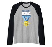 Everest Base Camp Trek Finisher Medal Hiking Raglan Baseball Tee