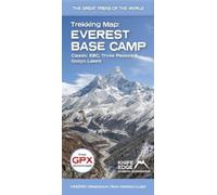 Everest Base Camp Trekking Map : Classic EBC, Three Passes & Gokyo Lakes